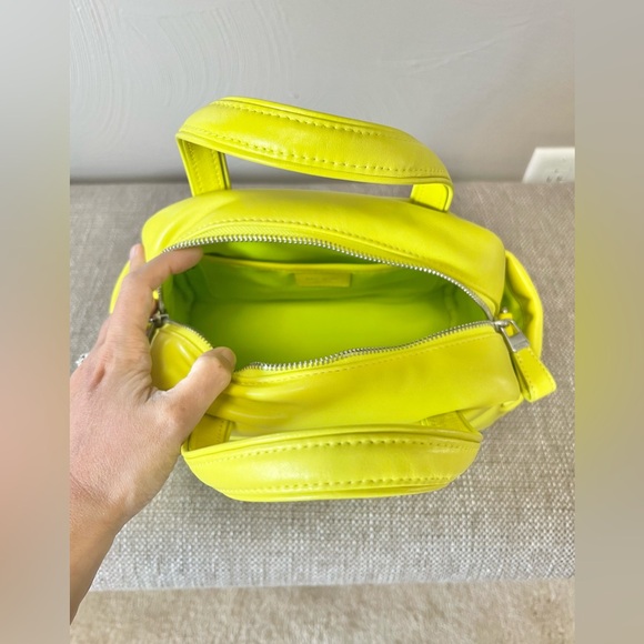 Kate Spade Puffed Leather Satchel/Crossbody - Picture 8 of 11